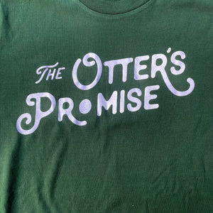 Otter’s Promise Forest Green Logo T-Shirt
