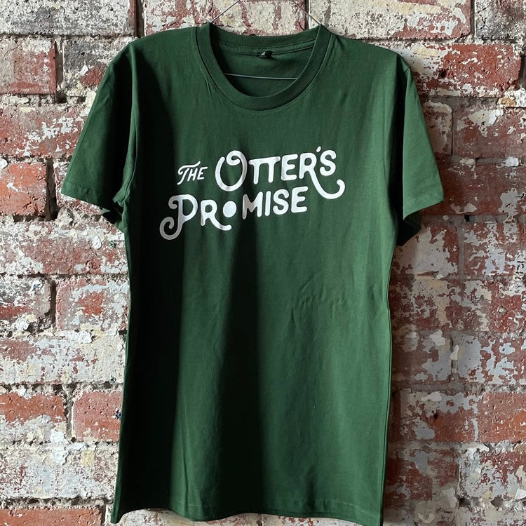 Otter’s Promise Forest Green Logo T-Shirt