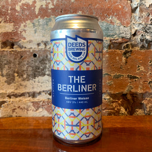 Deeds The Berliner Berliner Weisse