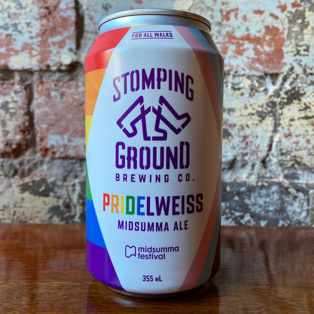 Stomping Ground Pridelweisse Midsumma Ale
