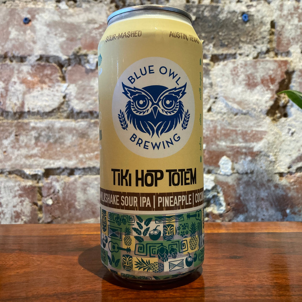 Blue Owl Tiki Hop Totem Pineapple Coconut Milkshake Sour IPA