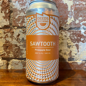 Deeds Sawtooth Pineapple Kettle Sour 440ml (Limit 2pp)