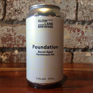 Slow Lane Foundation Barrel Aged Farmhouse Ale