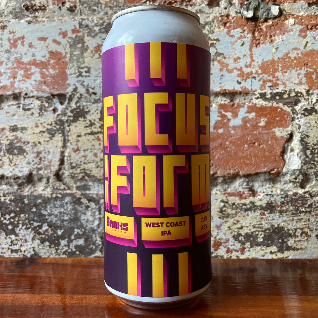 Banks Brewing Focus On Form West Coast IPA