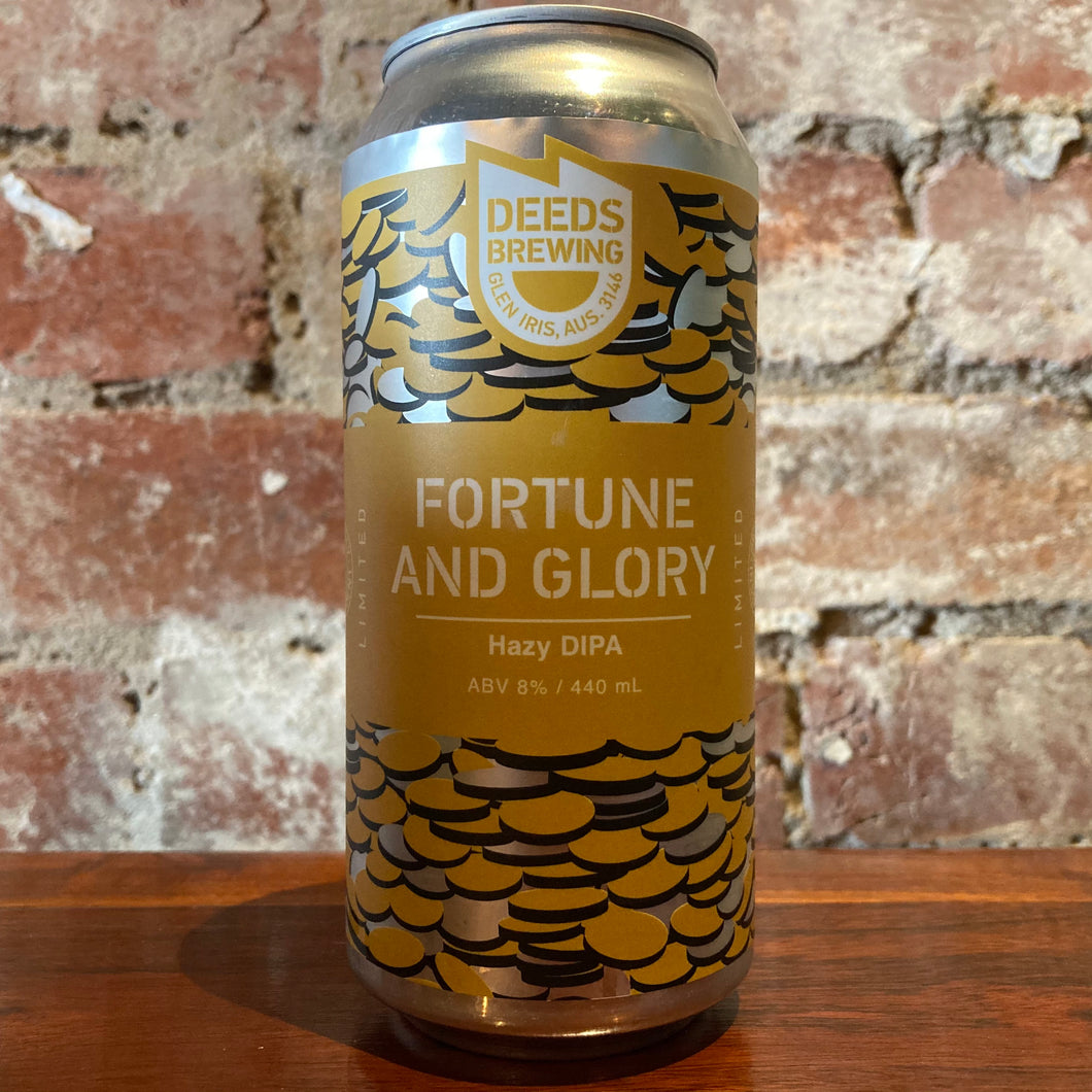 Deeds Fortune & Glory Hazy DIPA