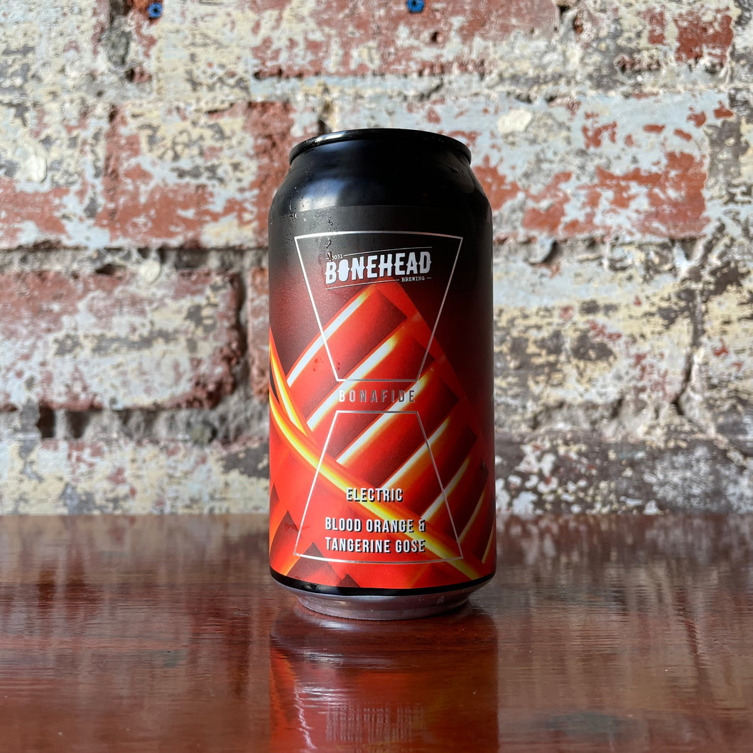 Bonehead Bonafide Blood Orange Tangerine Gose