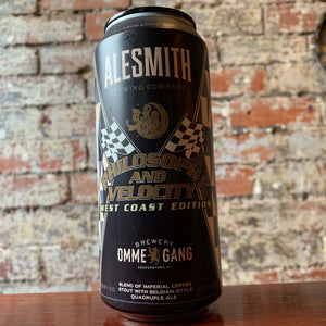 Alesmith x Ommegang Philosophy & Velocity Belgian Quad Coffee Stout