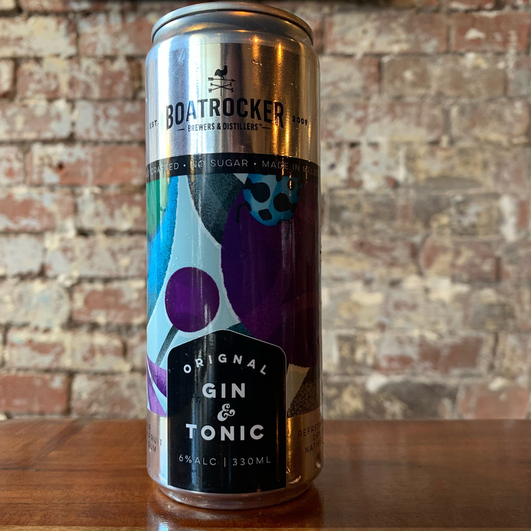 Boatrocker Original Gin & Tonic