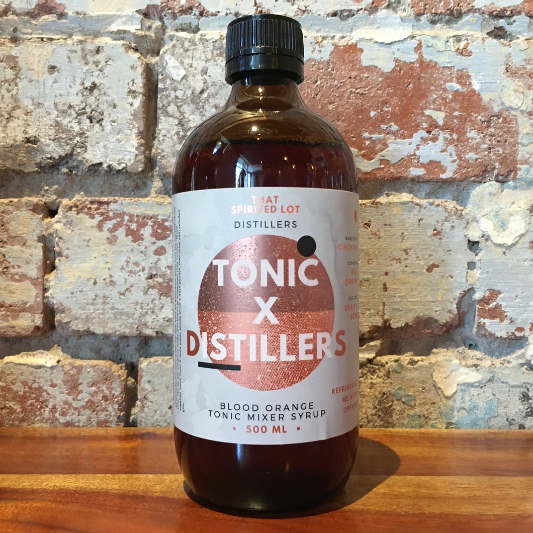 That Spirited Lot Blood Orange Tonic Mixer Syrup