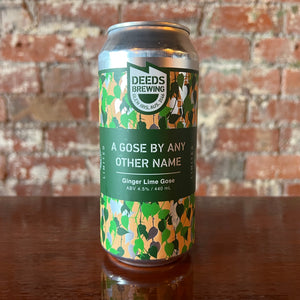Deeds A Gose By Any Other Name Ginger Lime Gone