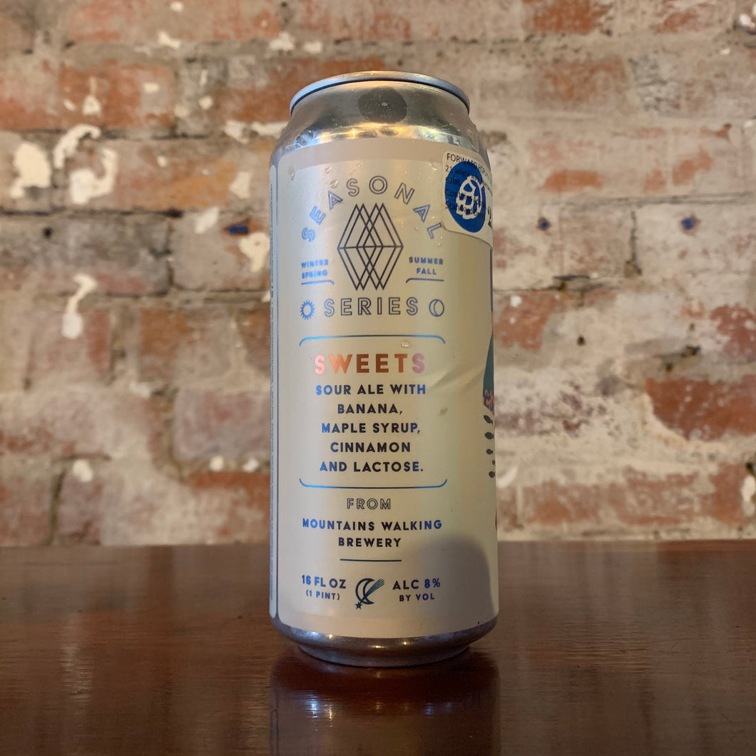 Mountains Walking Sweets Sour Ale with Banana, Maple Syrup, Cinnamon and Lactose