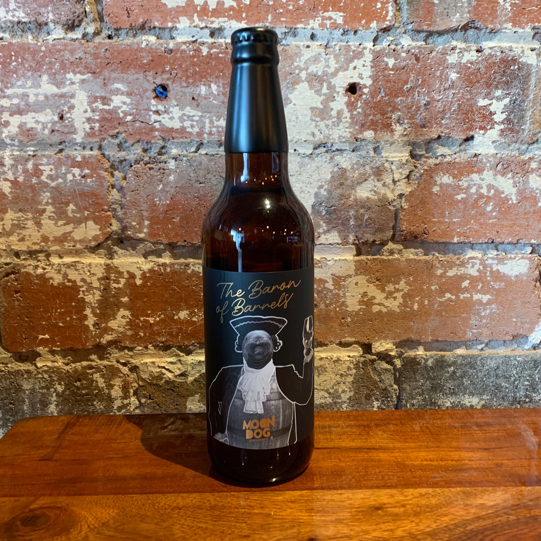 Moon Dog Baron of Barrels Barrel Aged Golden Strong Ale