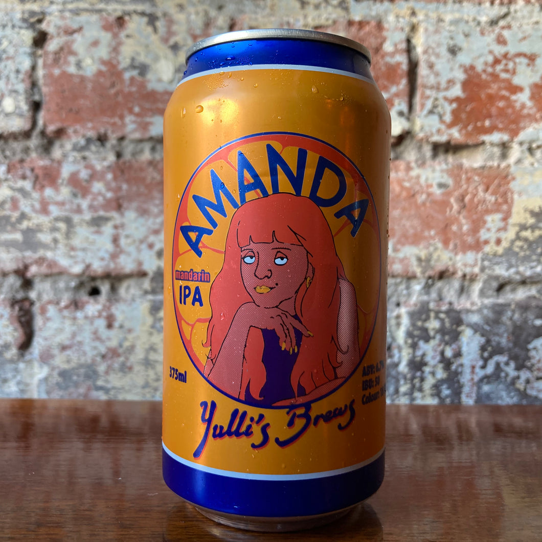 Yulli’s Brews Amanda Mandarin IPA