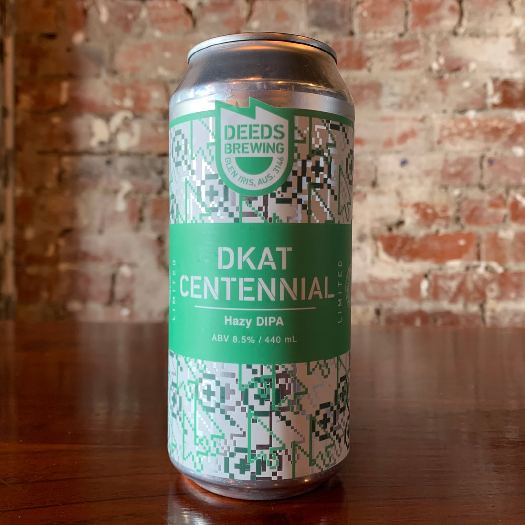 Deeds DKAT Don't Know About That DKAT Centennial Hazy DIPA