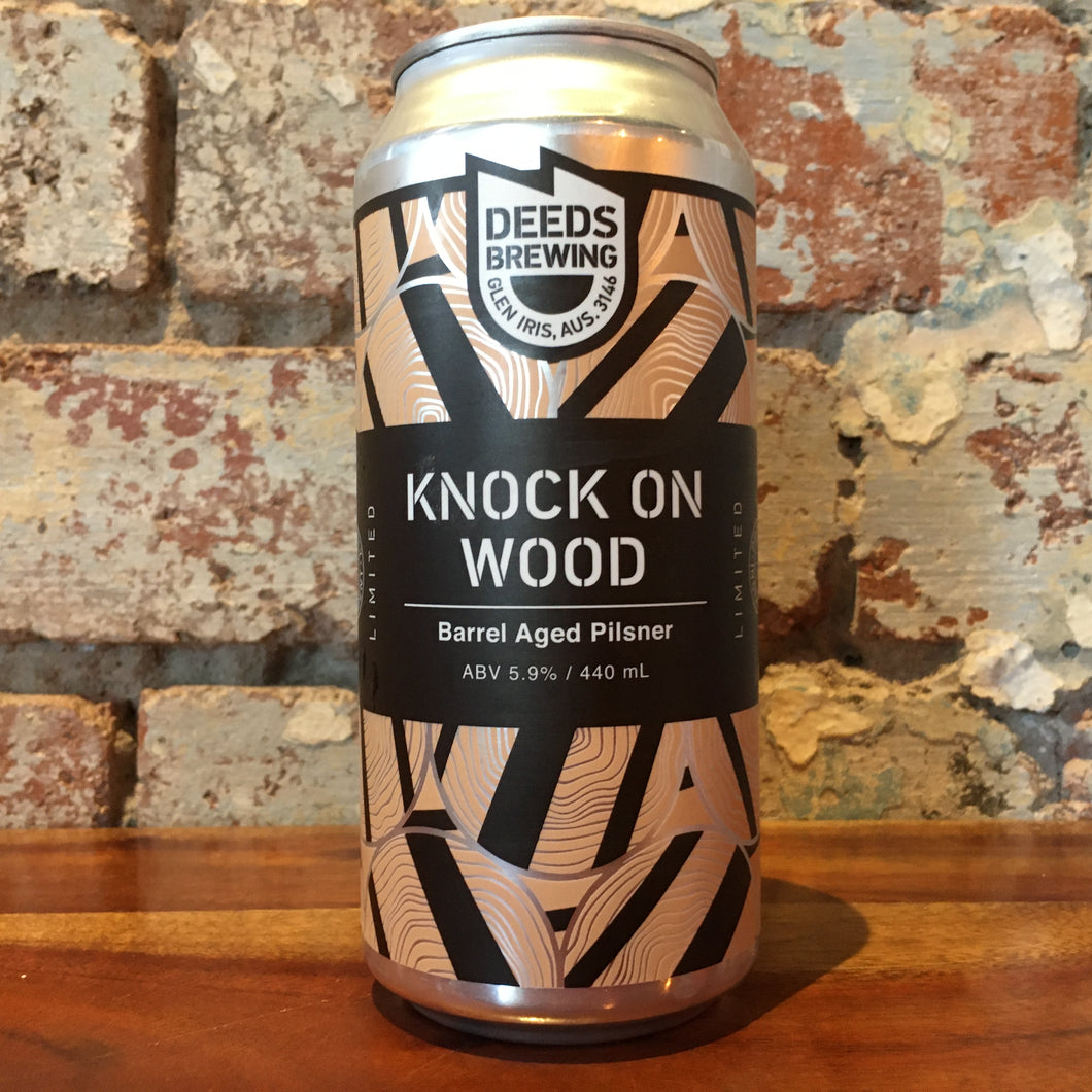 Deeds Knock On Wood BA Pilsner