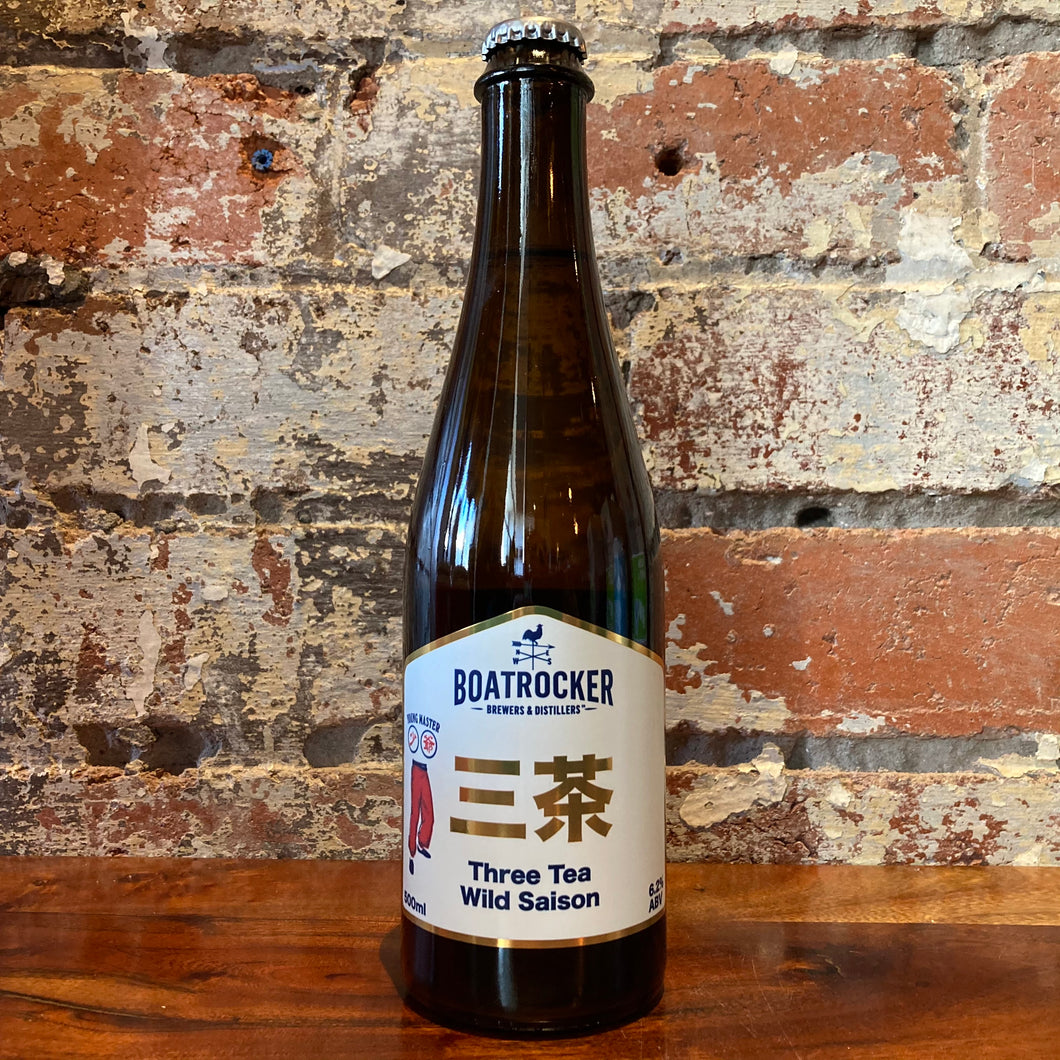 Boatrocker Three Tea Wild Saison