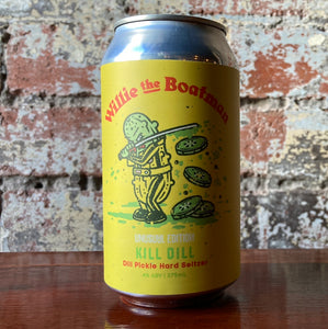 Willie The Boatman Kill Dill Pickle Lime Seltzer