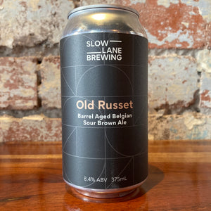 Slow Lane Old Russet BA Belgian Sour Brown Ale