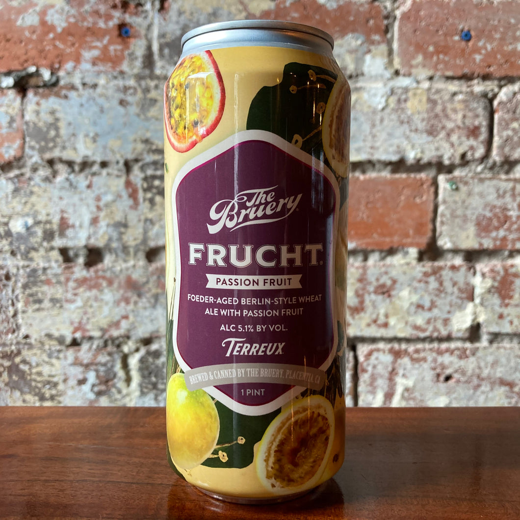 Bruery Frucht Passionfruit Berliner Style Passionfruit Wheat Sour Ale