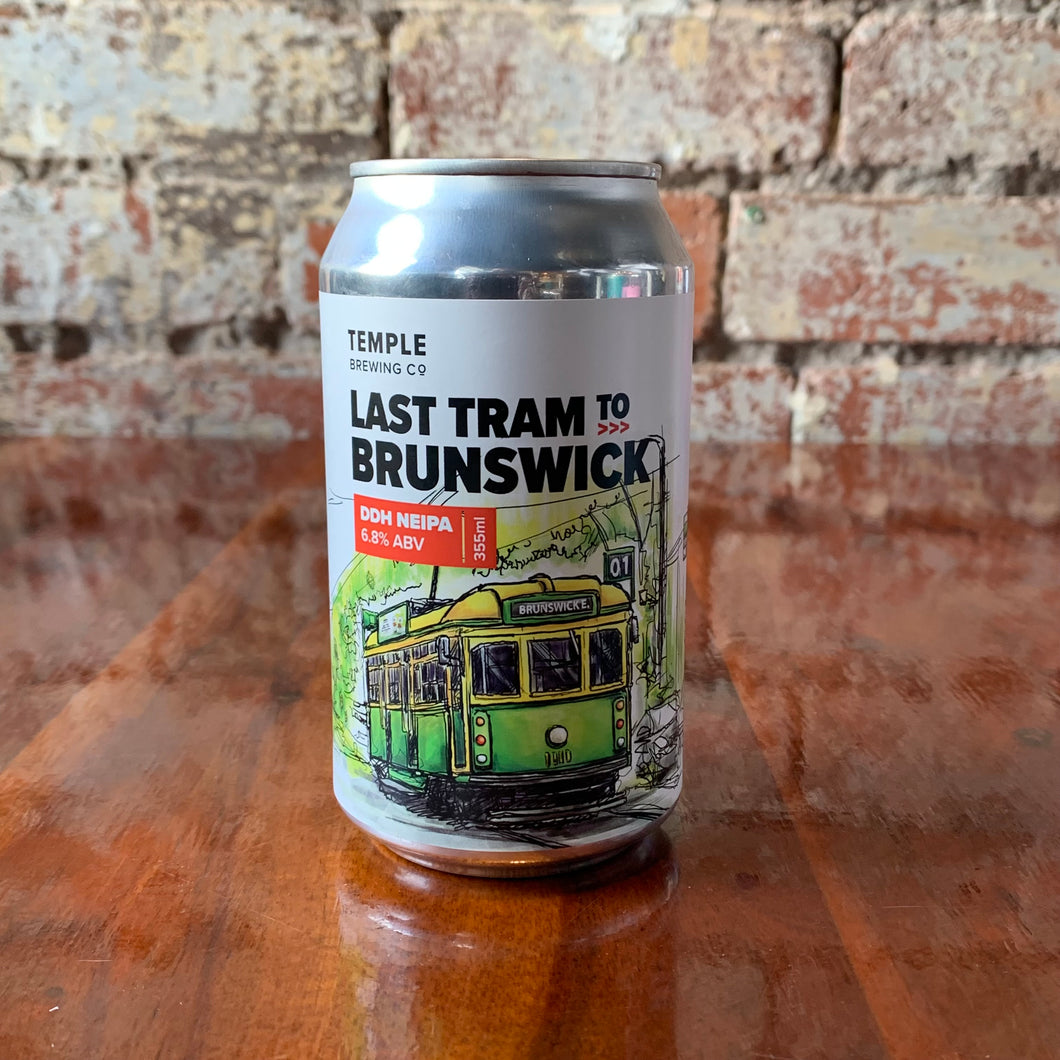 Temple Brewing Co. Last Tram to Brunswick DDH Neipa
