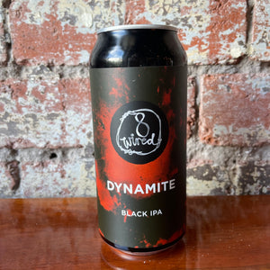 8 Wired Dynamite Black IPA