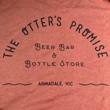 Load image into Gallery viewer, Otter’s Promise T-Shirt (Pocket &amp; Back Print) Brick
