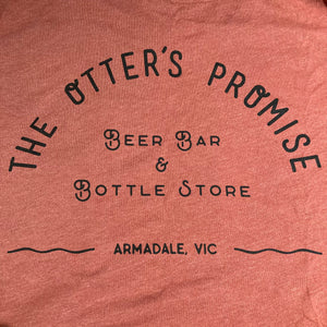Otter’s Promise T-Shirt (Pocket & Back Print) Brick