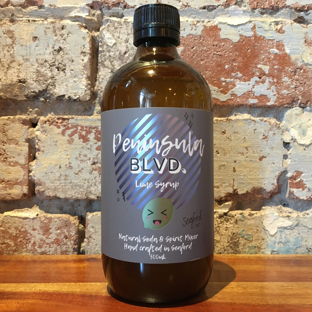 Peninsula BLVD Lime Soda Syrup & Spirit Mixer