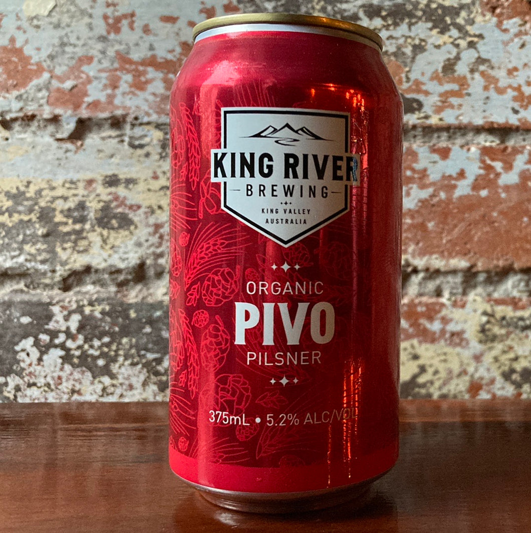 King River Organic Pivo Pilsner