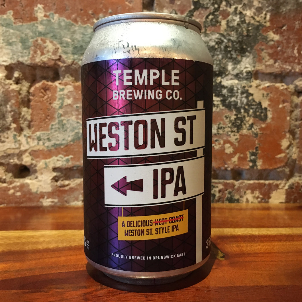 Temple Weston St IPA