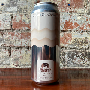 Mountain Culture Cream On Chrome Microdose Oat Cream IPA