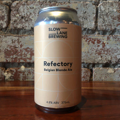 Slow Lane Refectory Belgian Blonde Ale Slow Lane Refectory Belgian Blonde Ale