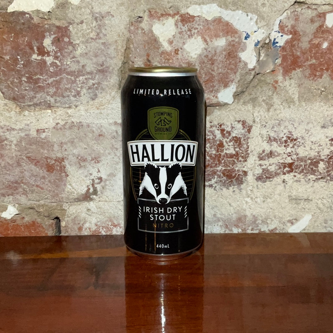 Stomping Ground Hallion Irish Dry Stout Nitro