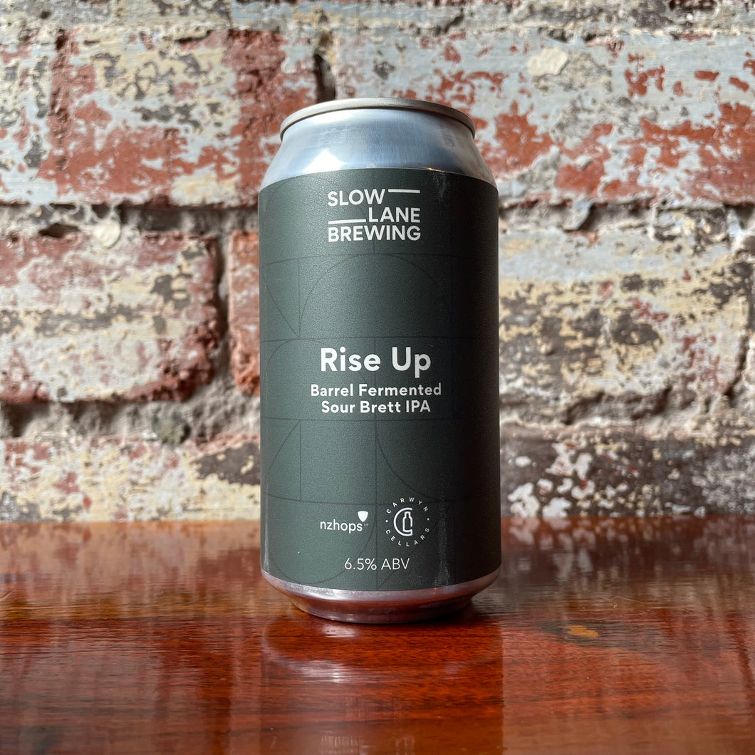 Slow Lane Rise Up Barrel Fermented Sour Brett IPA