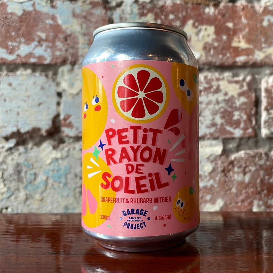 Garage Project Petit Rayon de Soleil Grapefruit & Rhubarb Witbier