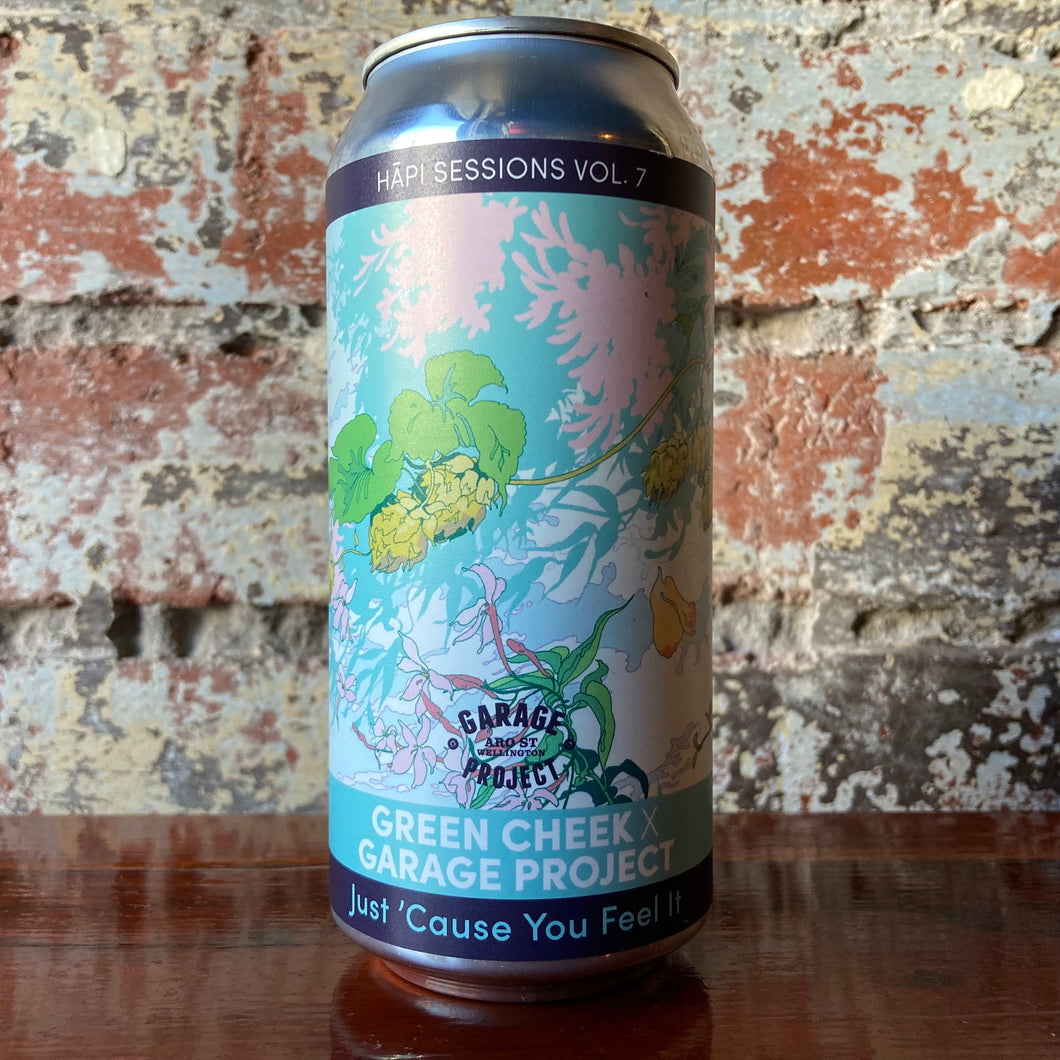 Garage Project x Green Cheek Hāpi Sessions Vol. 7 Just Because You Feel It Dry IIPA