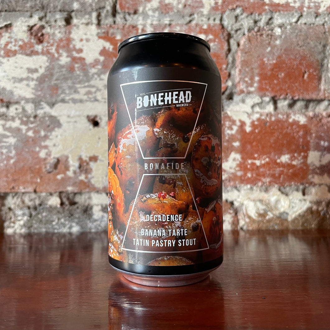 Bonehead Decadence Banana Tarte Tatin Pastry Stout