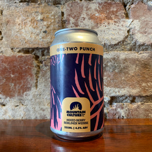 Mountain Culture One-Two Punch Mixed Berry Berliner Weisse