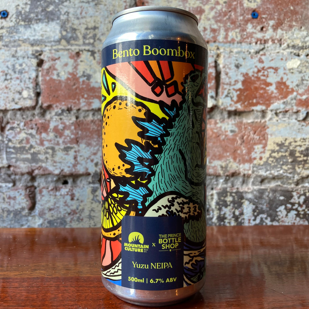 Mountain Culture Bento Boombox Yuzu NEIPA