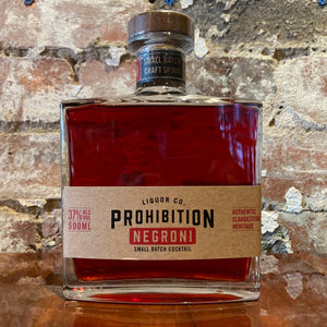 Prohibition Negroni Gin