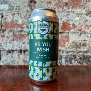 Deeds As You Wish Pale Ale
