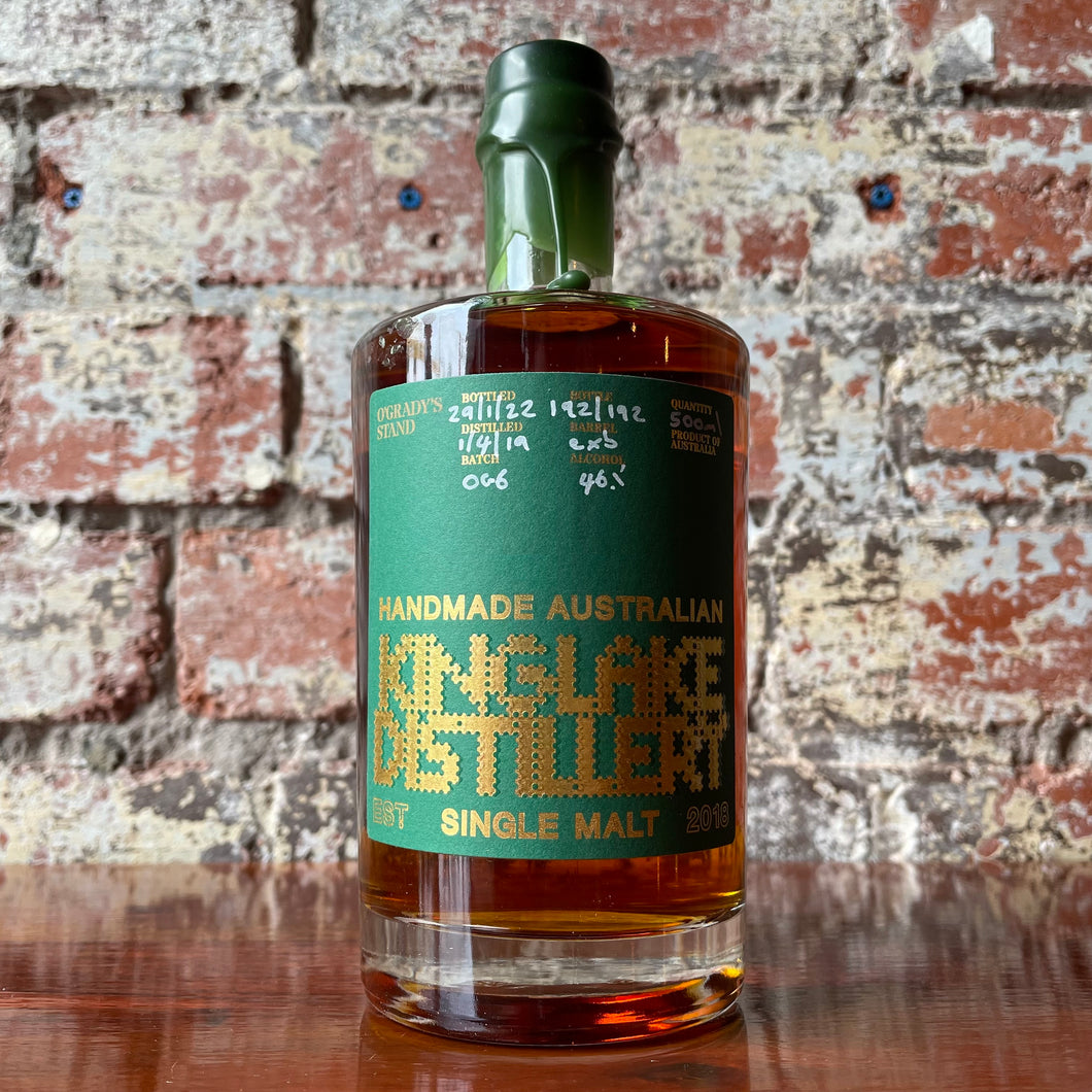 Kinglake Distillery O’Grady’s Stand Single Malt Whisky Batch #6