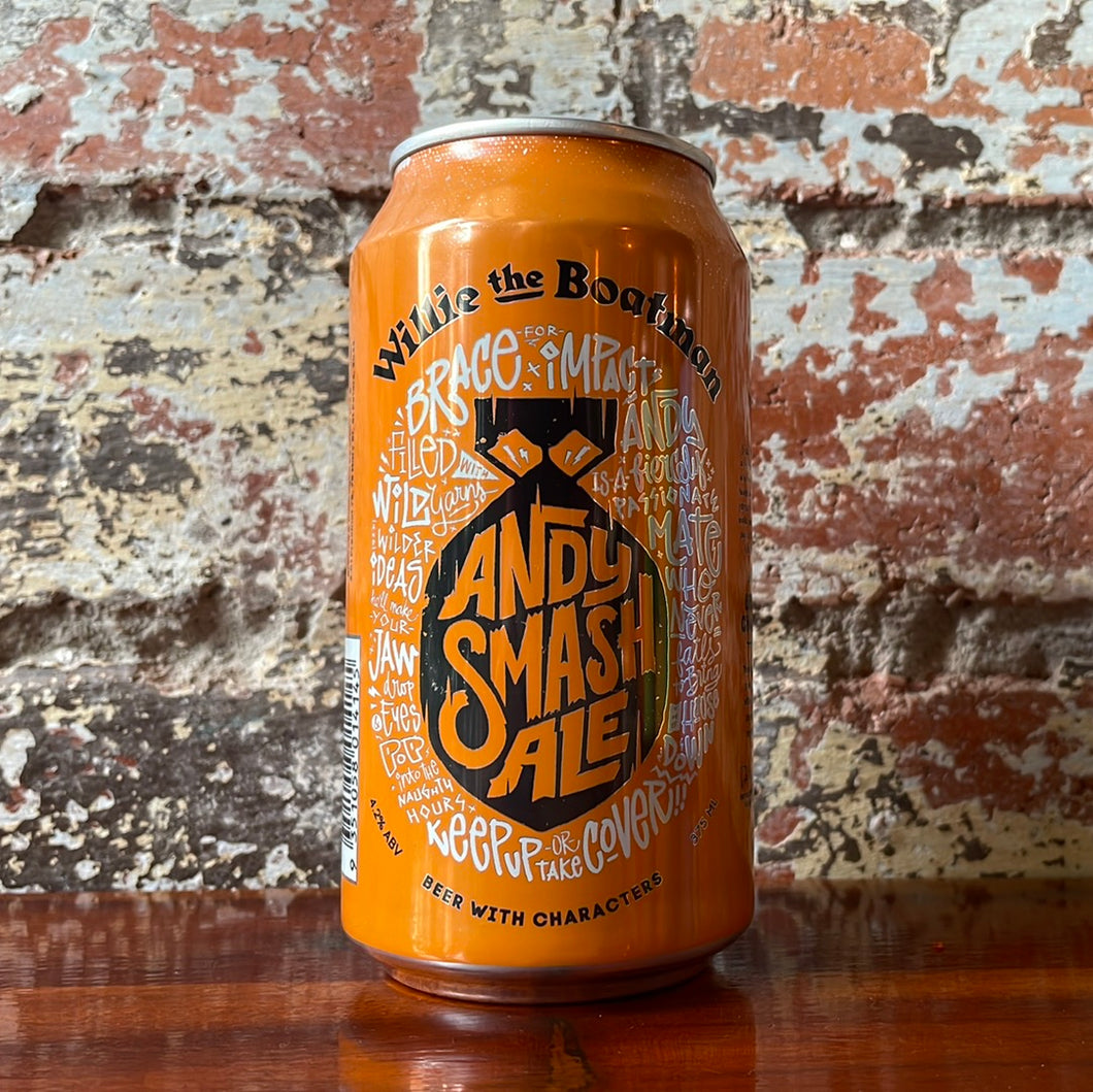 Willie The Boatman Andy Smash Ale