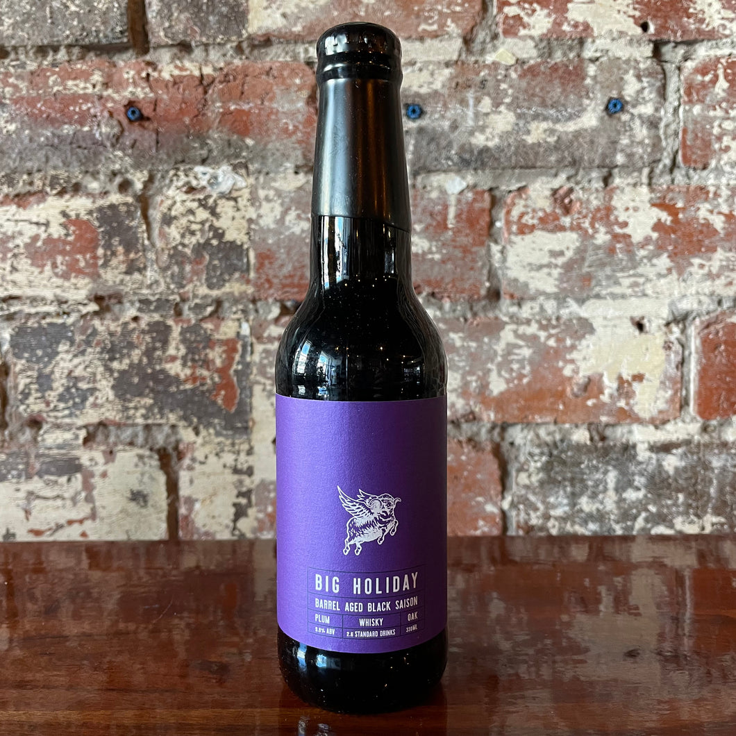New England Big Holiday Barrel Aged Black Saison