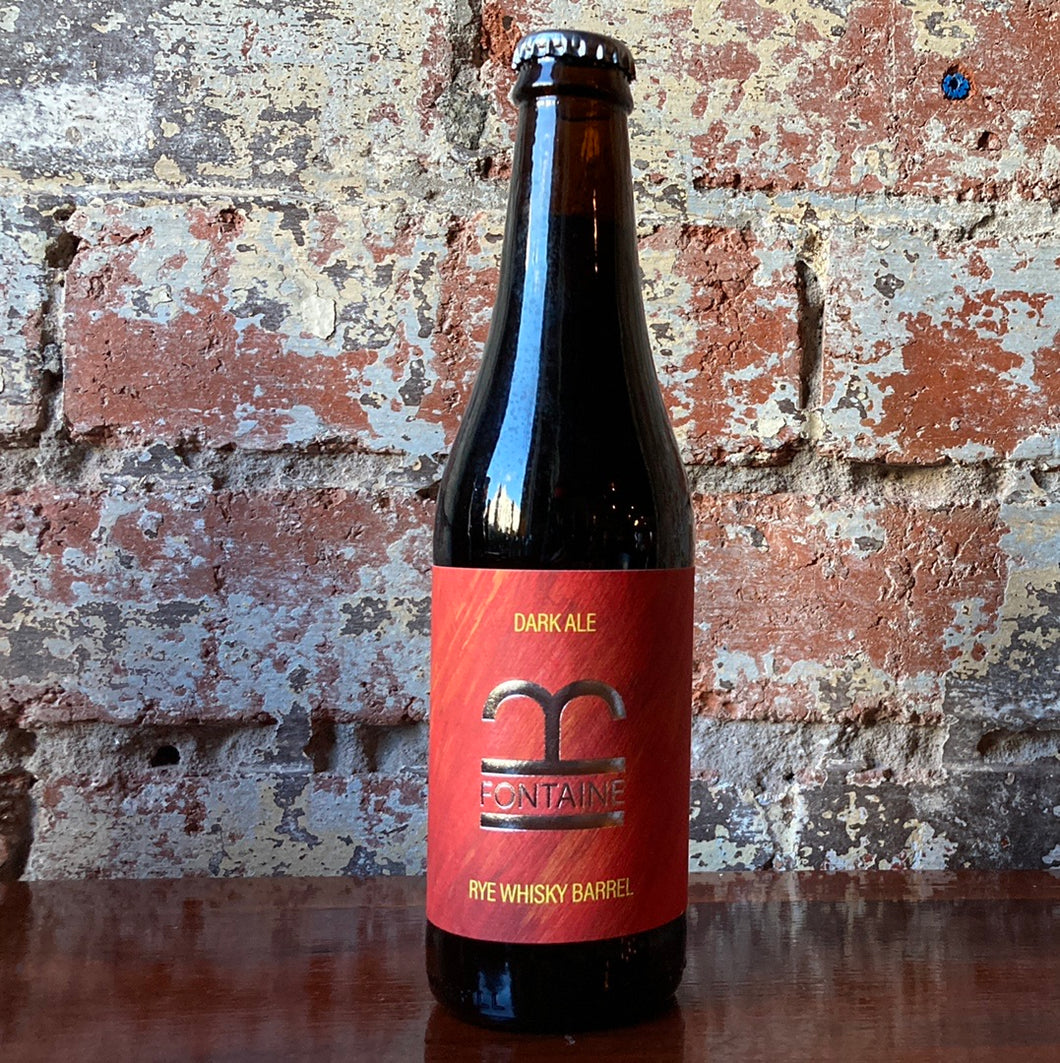Beer Fontaine Down Below Rye Whisky BA Dark Ale
