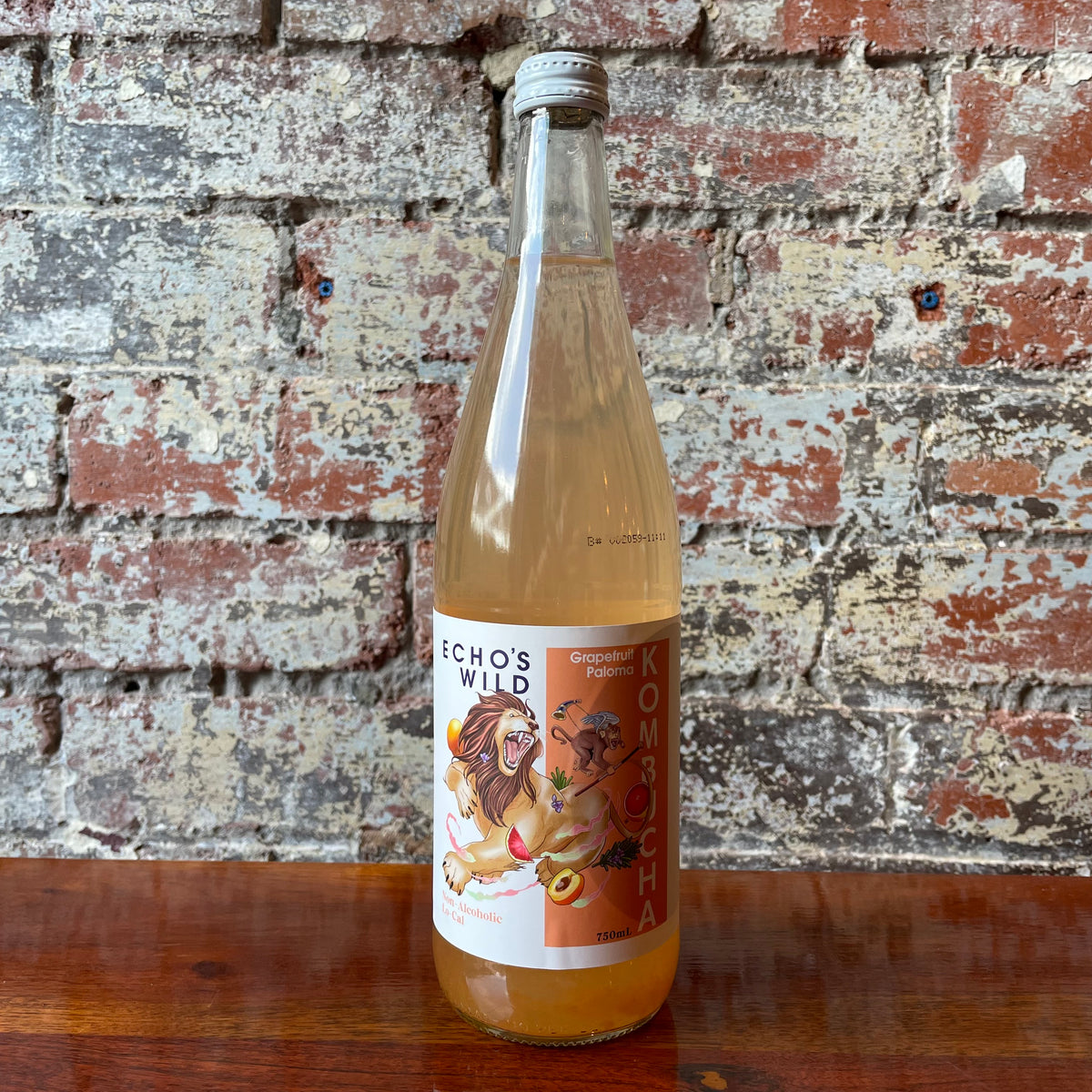 Echo’s Wild Grapefruit Paloma Kombucha Otter's Promise