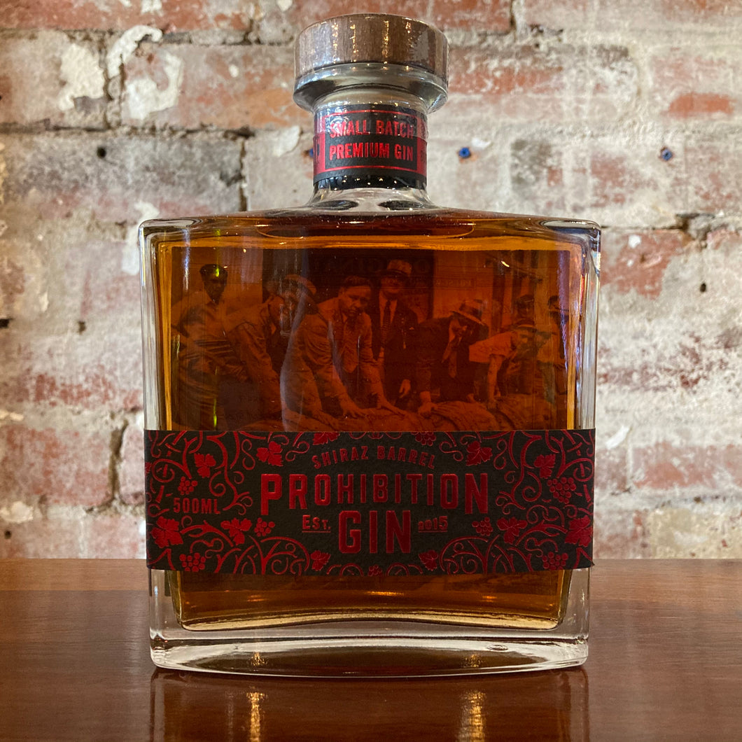 Prohibition Shiraz Barrel Gin