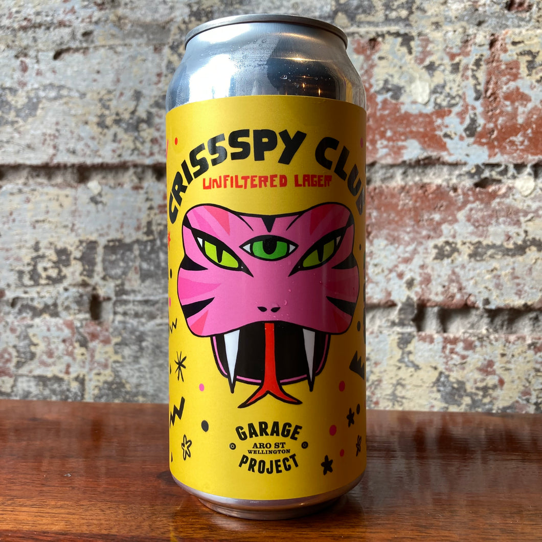 Garage Project Crispy Club Serpentes Unfiltered Lager