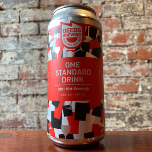 Deeds One Standard Drink DDH Mid-strength