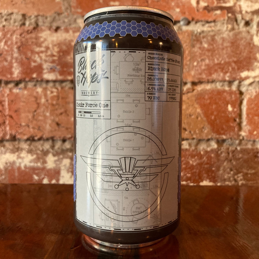 Black Hops Chair Force One Chocolate Coffee Stout